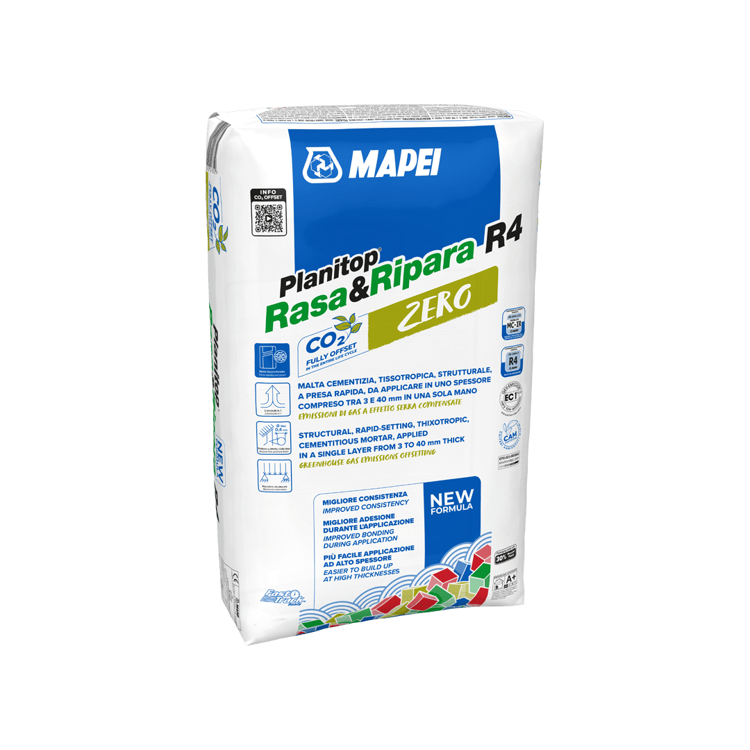 4_1296-planitop-rasa-ripara-r4-zero-25kg PLANITOP RASA & RIPARA R4 ZERO x 25 Kg - Imagen 1